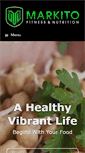 Mobile Screenshot of markitonutrition.com